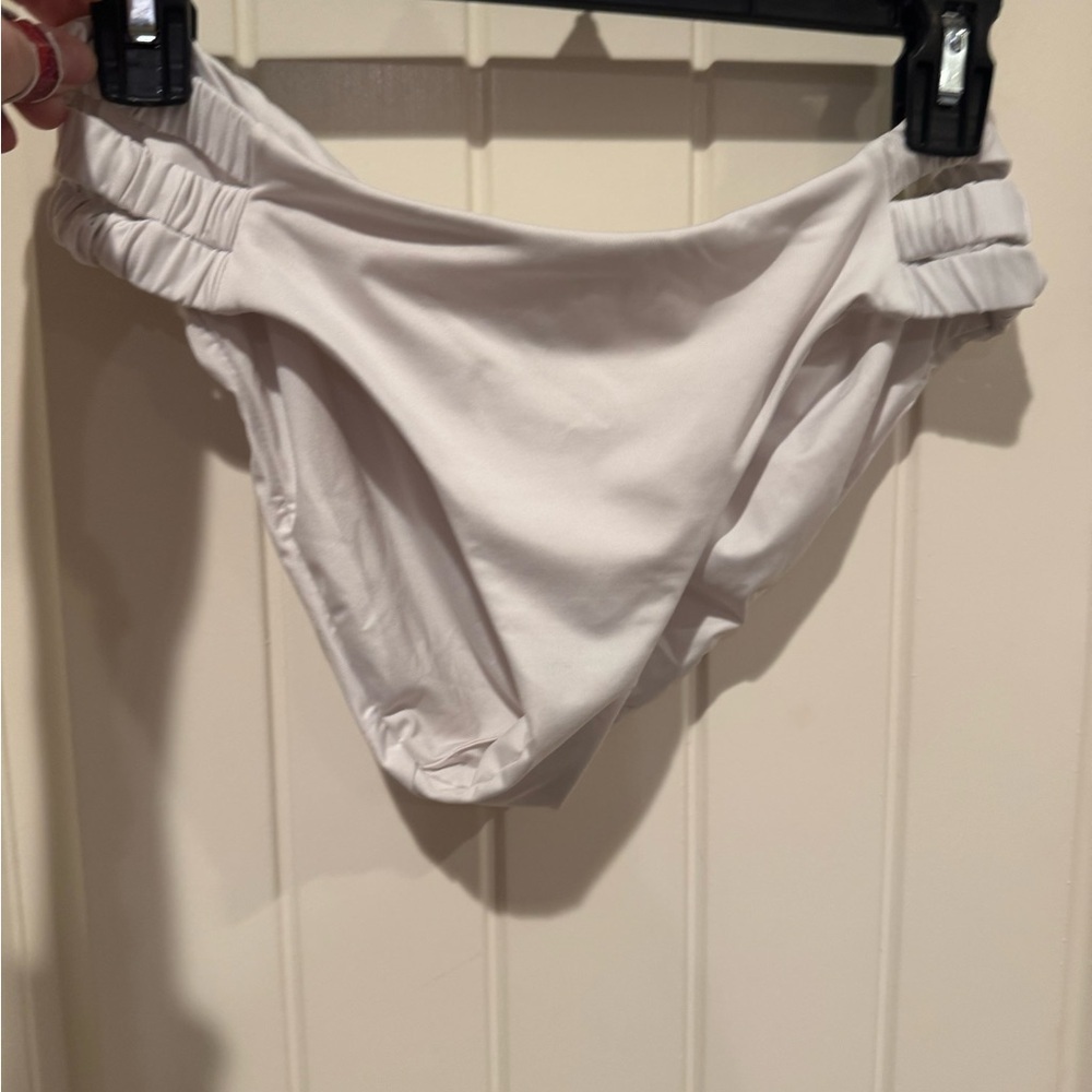 Becca White Bikini Bottom